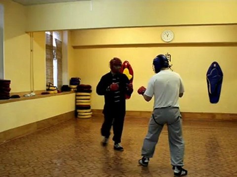Спарринг. Клуб Кунг фу в Москве. Занятия, обучение.