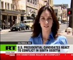 U.S. presidential hopefuls react to Caucasus crisis