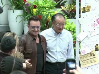 A la Banque mondiale, Bono dénonce la corruption