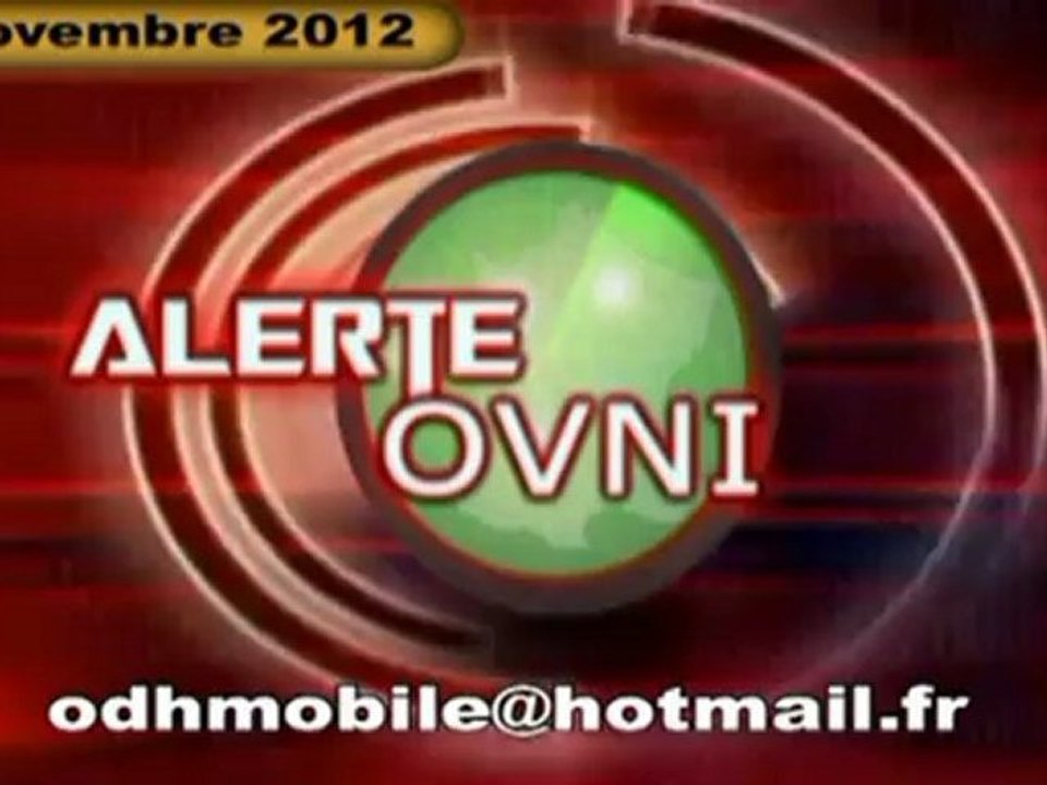 Alerte Ovni France 08.11.12