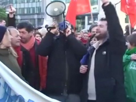 Protestas en toda Europa contra las políticas de austeridad