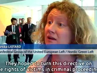 MEPs demand rights for crime victims