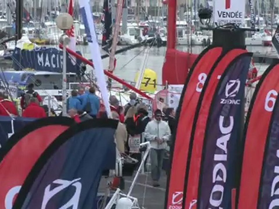 Le tour du monde avec Thomas Coville: Le départ