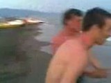 Three Guys In Velipoja Beach - YouTube_2