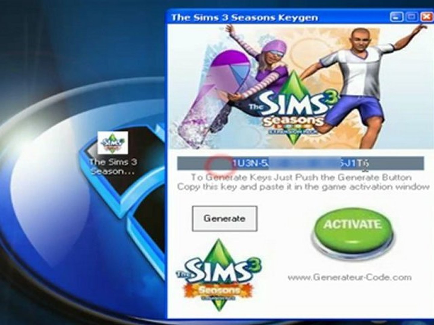 The Sims 3 Seasons Générateur de clé d'activation France - video Dailymotion