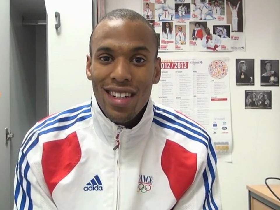 Les athlètes français s'adressent aux spectateurs de Bercy