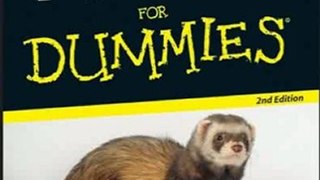 Crafts Book Review: Ferrets For Dummies by Kim Schilling, Susan A. Brown DVM