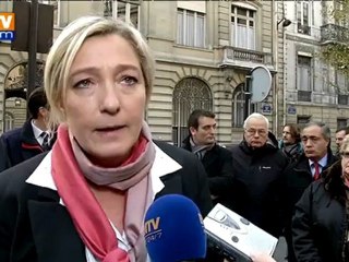 Le Pen tacle Taubira : "sa présence en Corse ne va pas faire trembler grand monde"