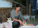 Angélique Barteau, agricultrice non voyante (Vendée)