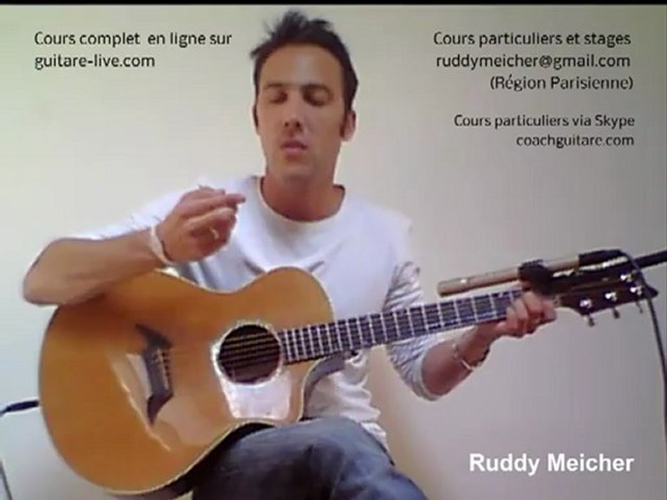 Cours Guitare acoustique et Fingerstyle  4