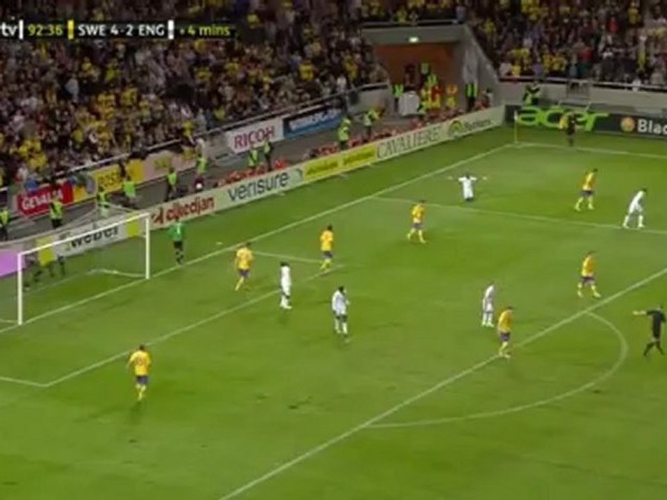 sweden - england 4-2 zlatan ibrahimovic goal high quality many replays
