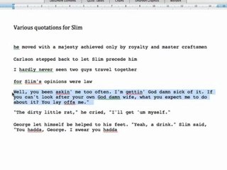 Slim - Essential Quotations 2-5