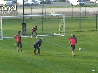 Entrainement Camp des Loges (15 novembre 2012)