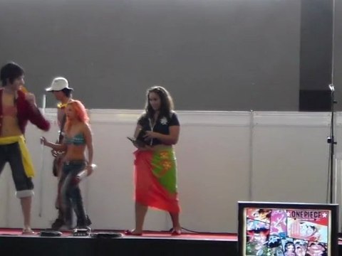III FEstival del Manga de Las Palmas.Concurso de Cosplay grupal. One Piece