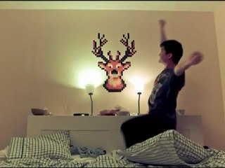 Reindeer by puxxle - The pixel puzzle art wall decals