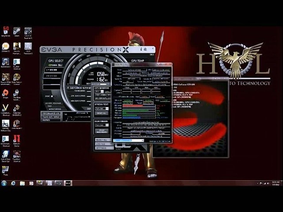 NVIDIA Geforce GTX 690 Overclocking Tutorial Using EVGA Precision X