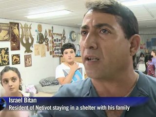 Israelis take refuge in shelters as strikes on Gaza intensify
