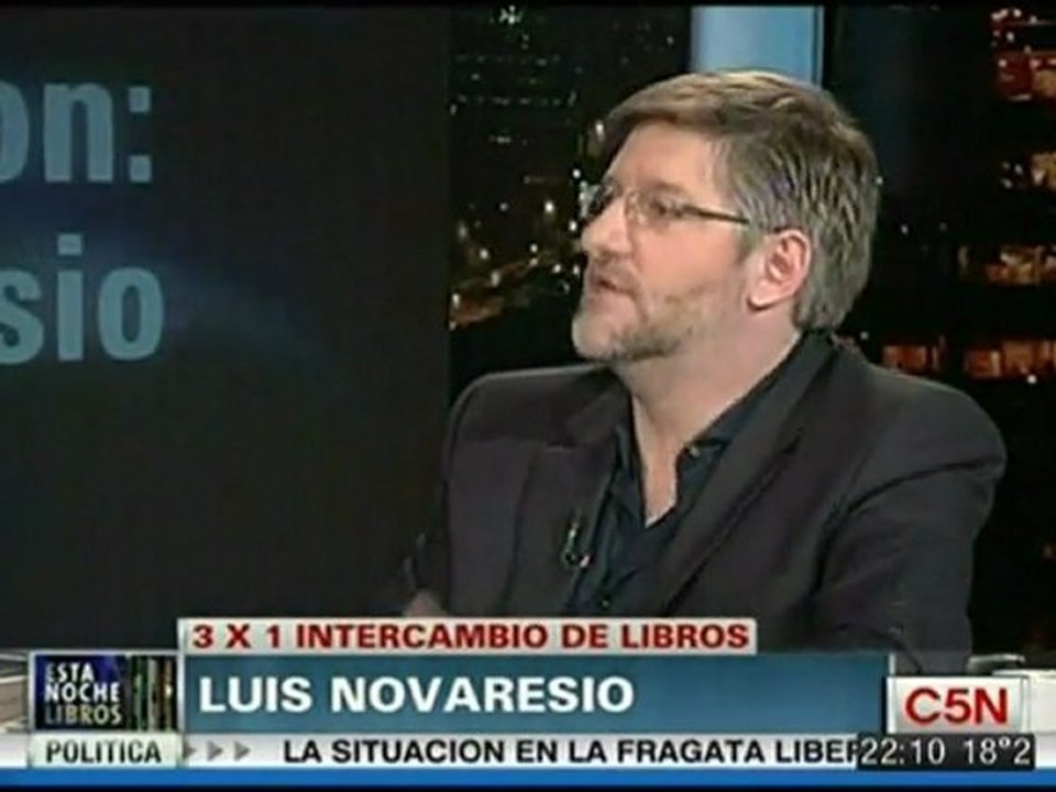 Intercambio de Libros con Luis Novaresio