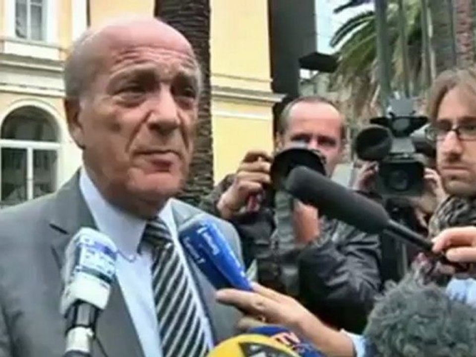 Manuel Valls et Christiane Taubira en Corse