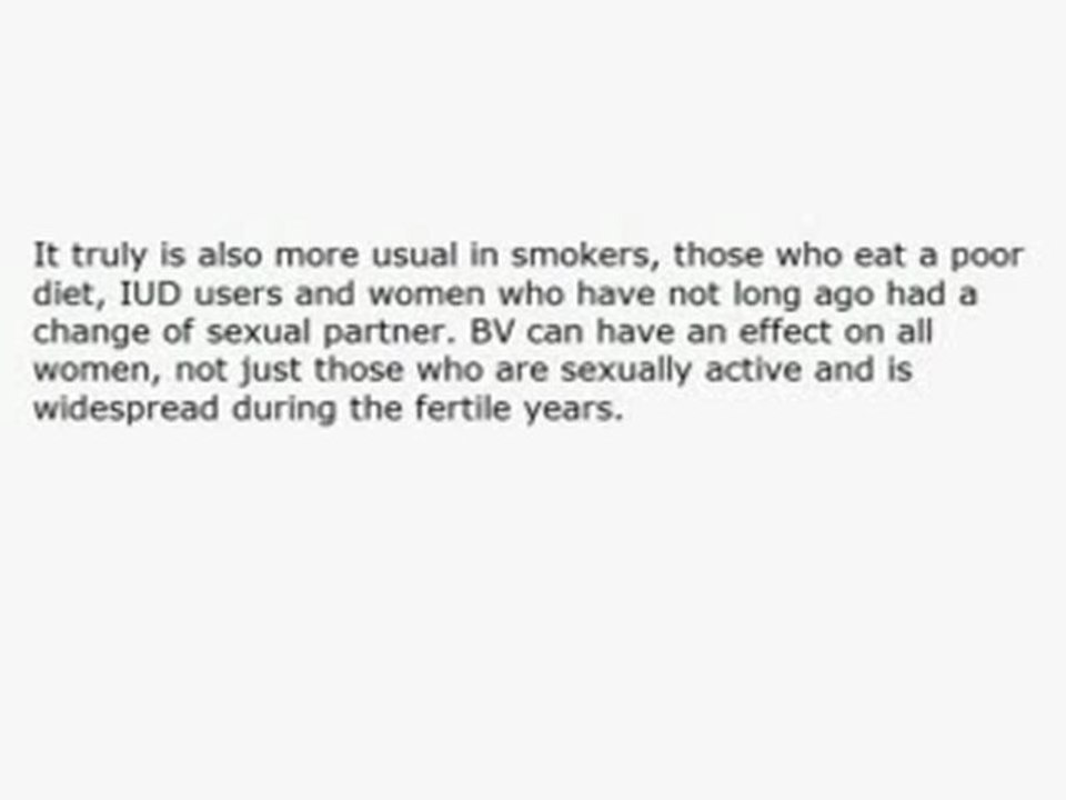 Homeopathic Remedies For Bacterial Vaginosis