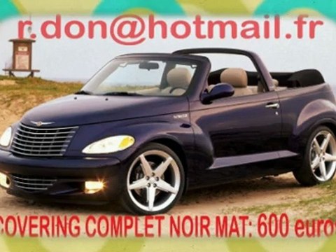 Chrysler PT Cruiser, Chrysler PT Cruiser, Essai video Chrysler PT Cruiser, covering Chrysler PT Cruiser , Chrysler PT Cruiser noir mat