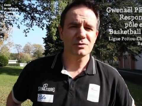 Interview de Gwenael PESTEL responsable du pôle espoir basket-ball au CREPS de Poitiers