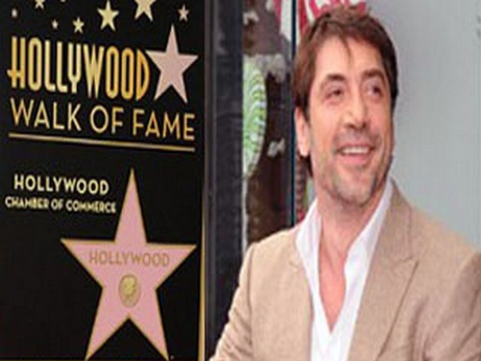 Javier Bardem Gets Hollywood Star
