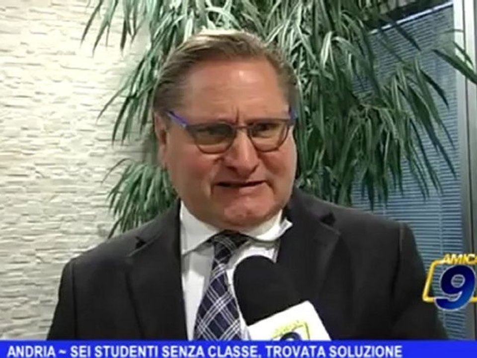 Andria | Sei studenti senza classe, trovata soluzione