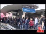 Napoli - Sciopero, gli studenti bloccano la Stazione ferroviaria (14.11.12)