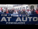 Pomigliano (NA) - Fiat - Corteo con lavoratori, studenti e disoccupati (14.11.12)