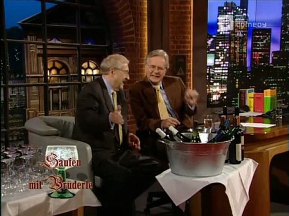 Die Harald Schmidt Show - 1089 - 2002-05-23 - Saufen mit Brüderle, Spielerfrauen