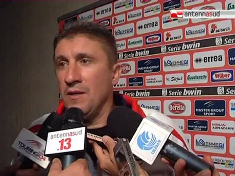 14.11.12 TG Nicola Bellomo: Il momento è difficile, ma a Lanciano il Bari saprà rialzarsi