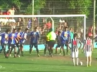 Substitute player saves a certain goal @ Argentina (San Martín vs Bell Ville)