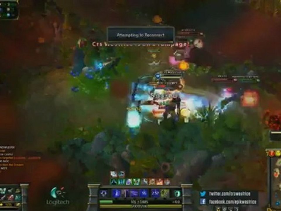 Westrice pentakill avec Zed - League of legends