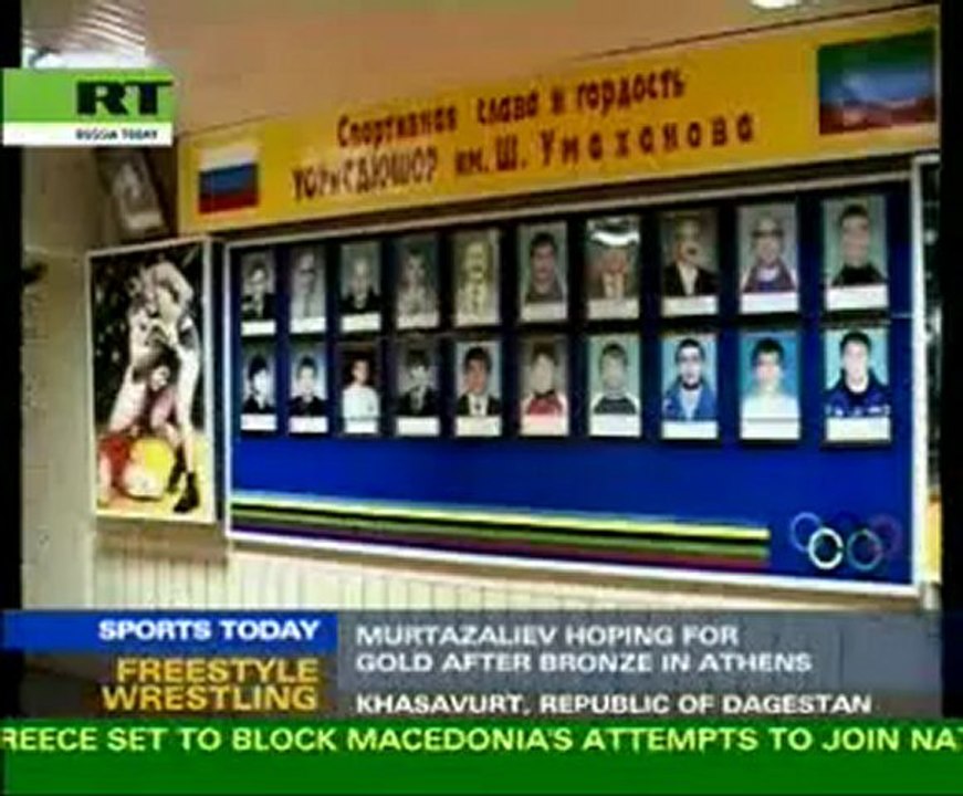 Russian aims to wrestle gold in Beijing