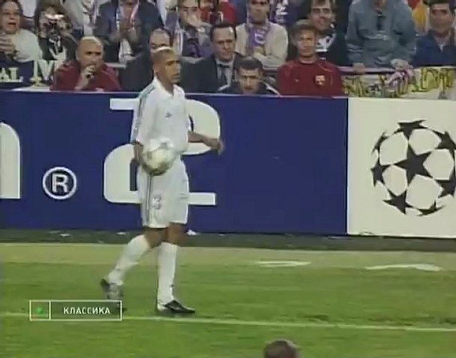 2002 Реал - Барселона 1 тайм. sport-videoarchive.ru