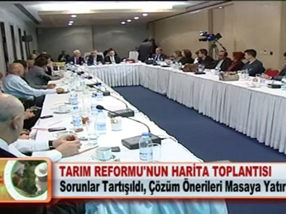 TARIM REFORMU’NUN HARİTA TOPLANTISI