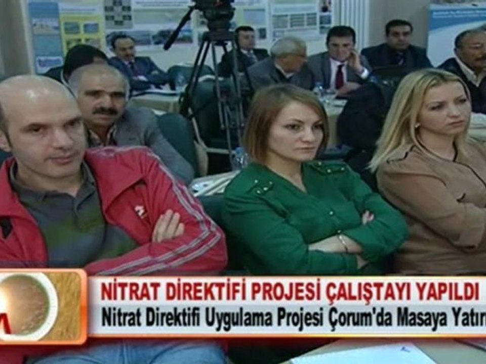 NİTRAT DİREKTİFİ PROJESİ ÇALIŞTAYI YAPILDI