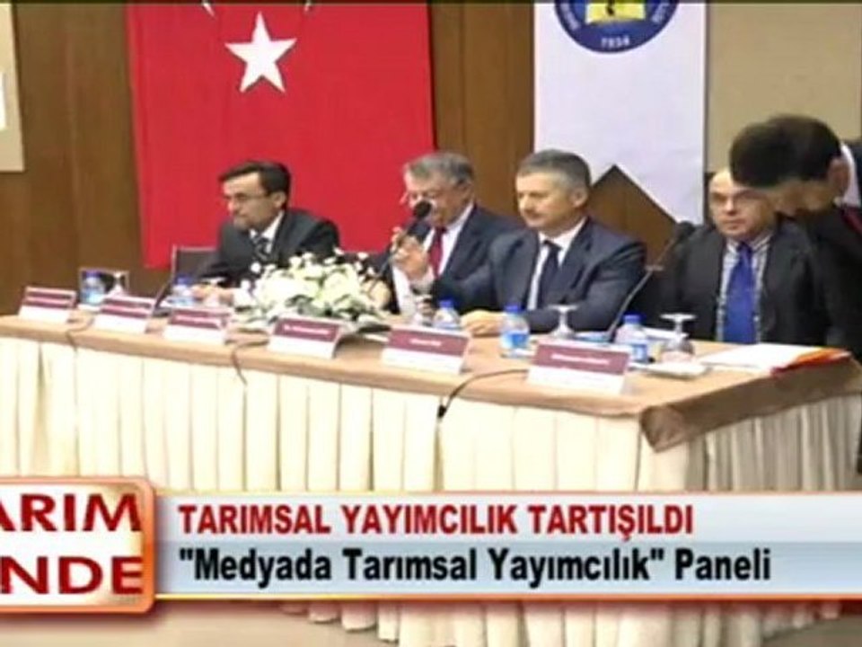 TARIMSAL YAYIMCILIK TARTIŞILDI