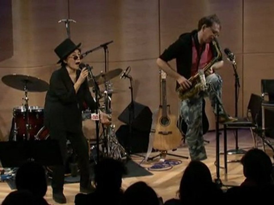 Yoko Ono & John Zorn - Improvisation - The Green Space NYC 14 nov 2012