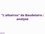 l'albatros baudelaire : analyse