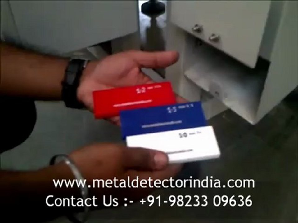 METAL DETECTOR FOR CONFECTIONERY / CANDY / TOFFEE / CHOCOLATE .