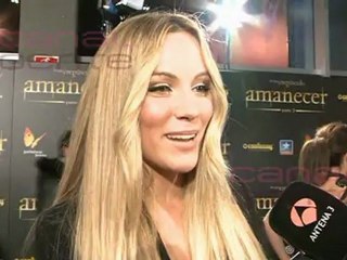 Edurne: "Soy muy fan de la saga Crepúsculo"