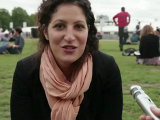 In Hyde Park, Loving the Olympics