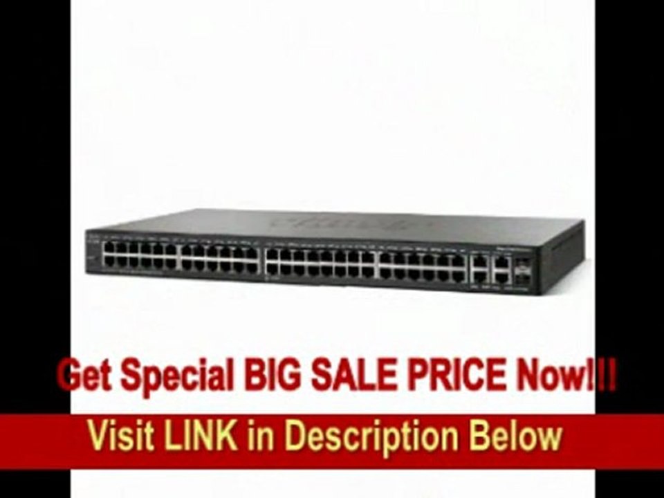 [SPECIAL DISCOUNT] Cisco SG 300-52 (SRW2048-K9-NA) 52-Port Gigabit Managed Switch