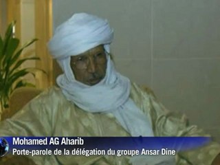 Interview de Mohamed Aharib, porte-parole d'Ansar Dine