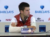 Roger Federer vs Novak Djokovic -Djokovic  press conference