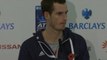 Andy Murray vs Novak Djokovic - Murray press conference