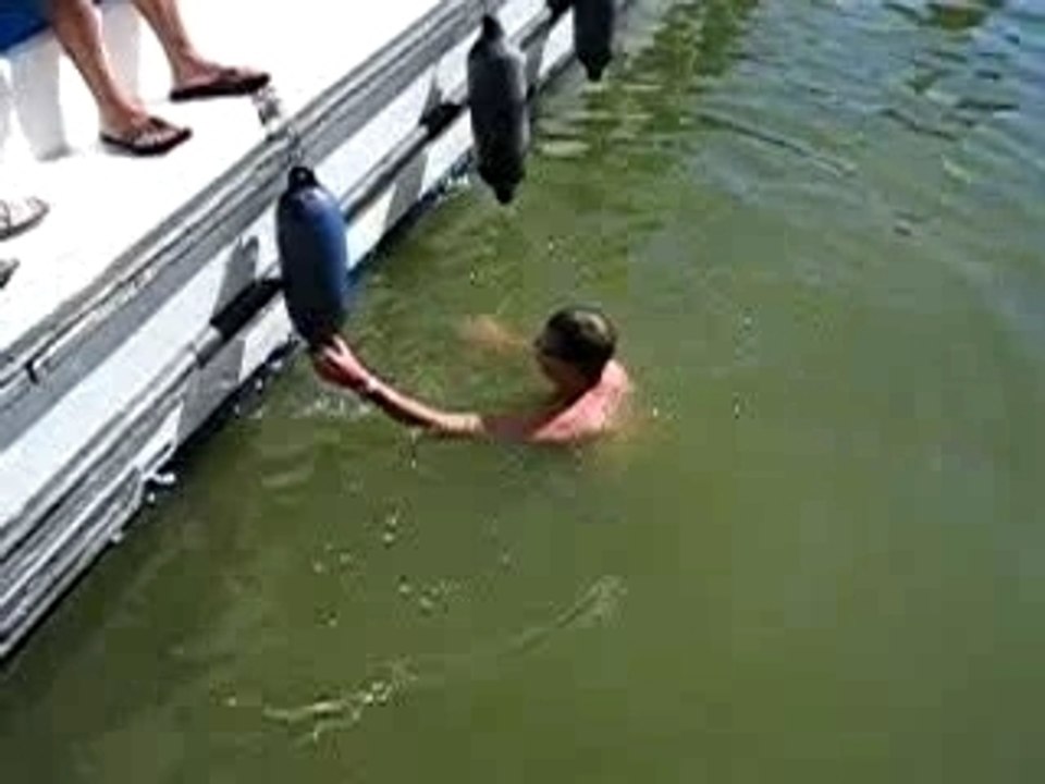 les Genevois en péniche...