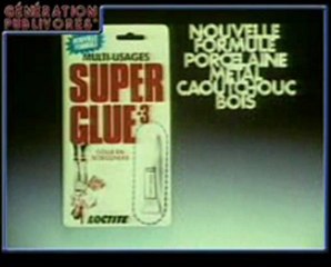 Pub année 80 Colle Super Glue 3.